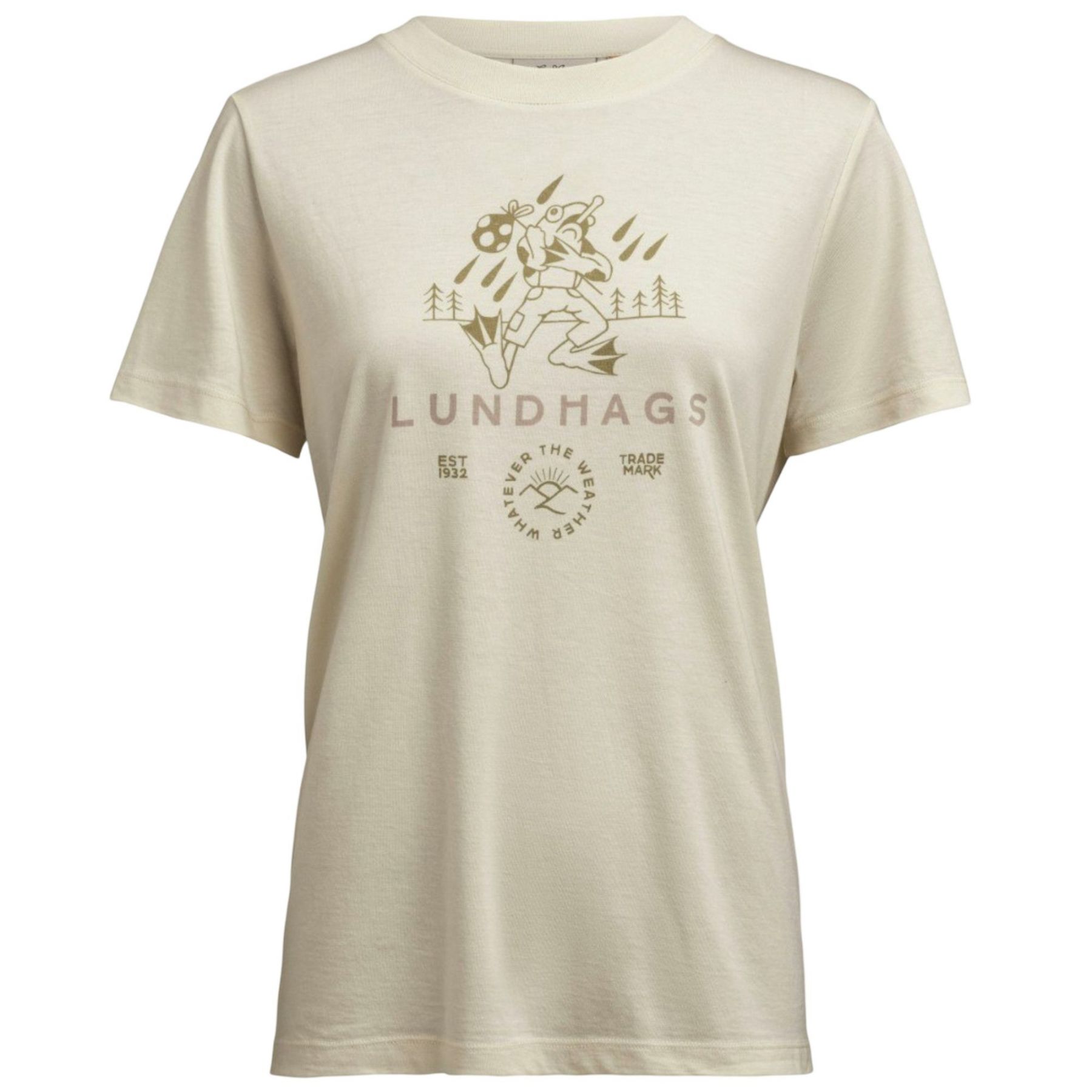 Lundhags Järpen Printed T-skjorte