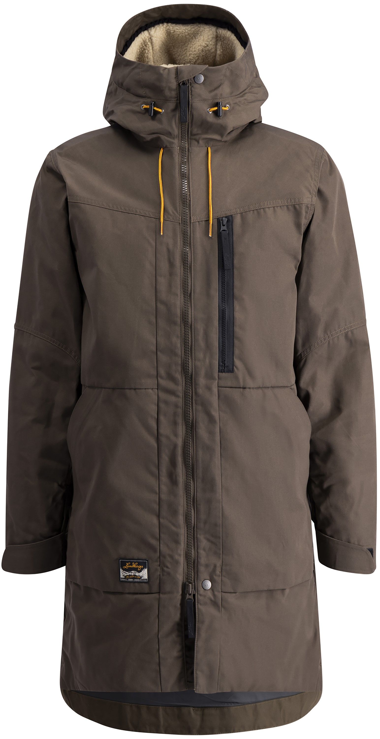 Knak Pile Ms Parka Tea Green