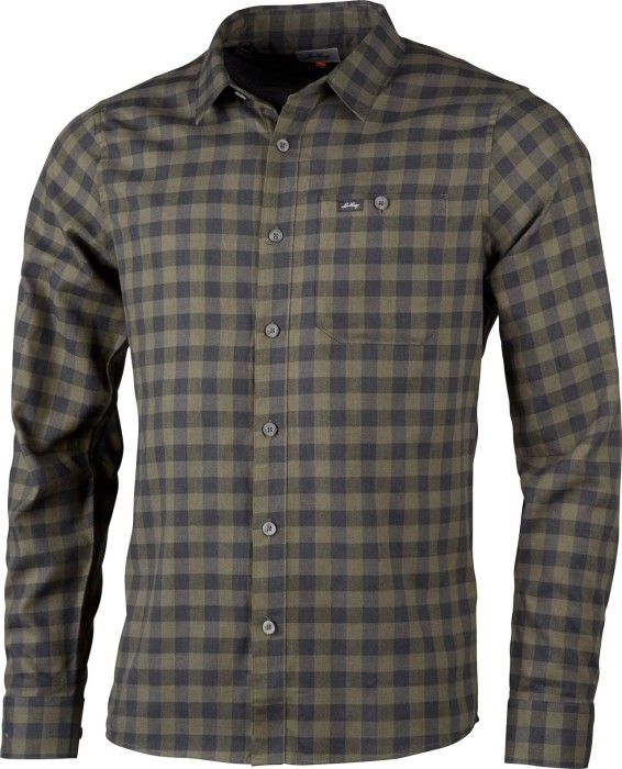M's Ekren Long Sleeve Shirt Forest Green