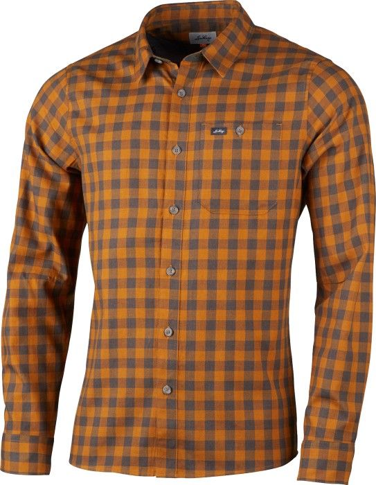 M's Ekren LS Shirt Dark Gold