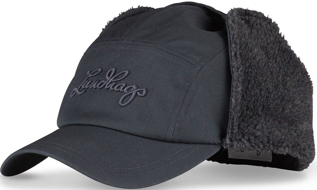 Unisex Habe Pile Trapper Hat Charcoal