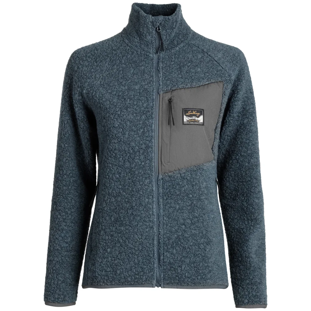 W's Flok Wool Pile Dark Sky blue