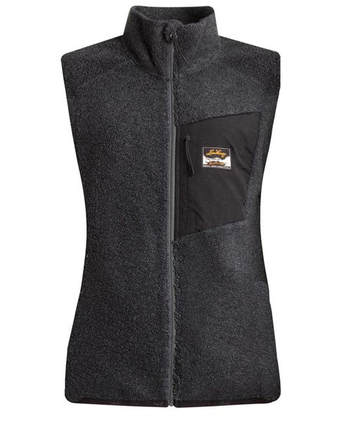 W's Flok Wool Pile Vest Seaweed
