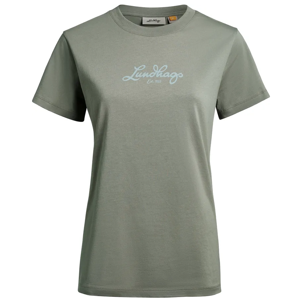 W's Järpen Logo T-Shirt Aloe Green