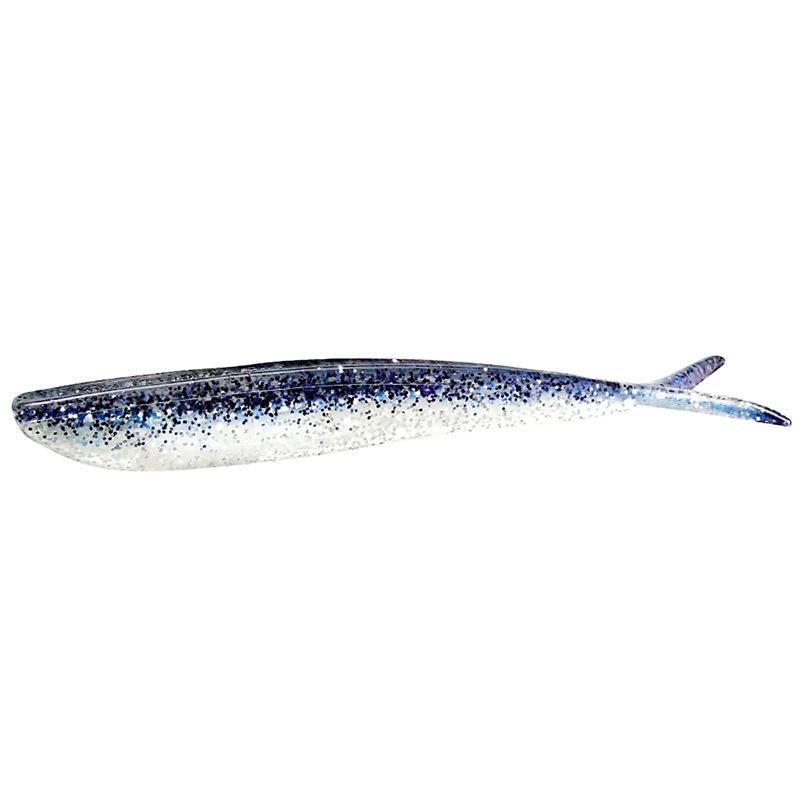 Lunker City Fin-S Fish Black Ice 17,8cm 4-pack