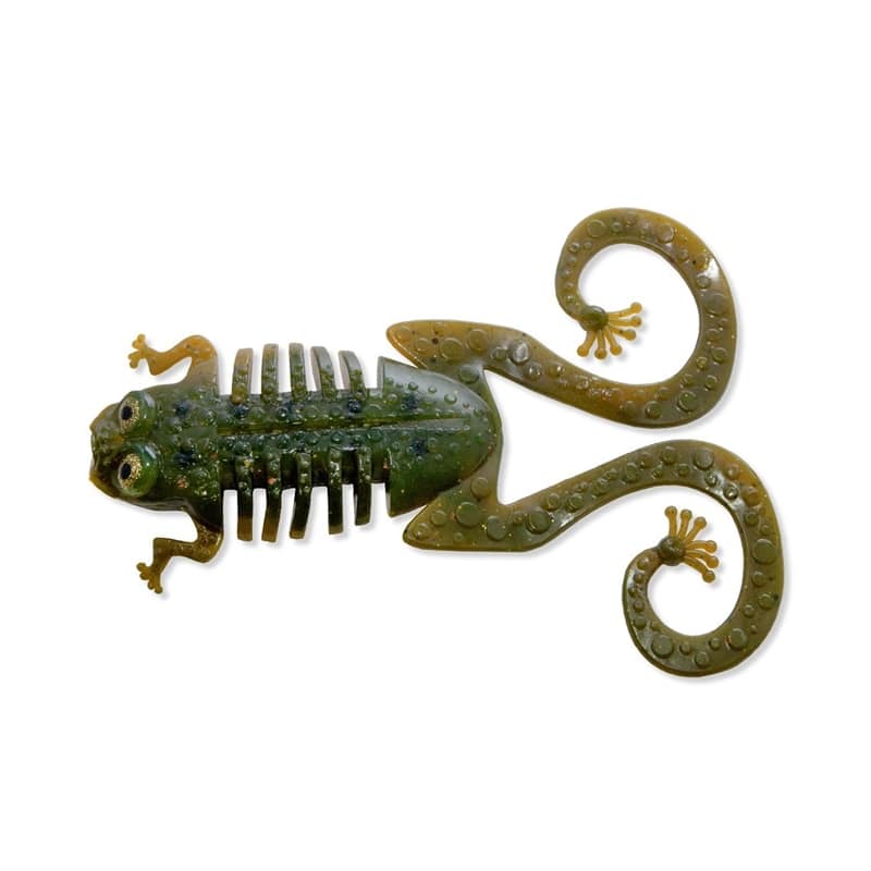 M-WAR Monkey Frog Big Bama Craw Star Back Black 15cm 2-pakning