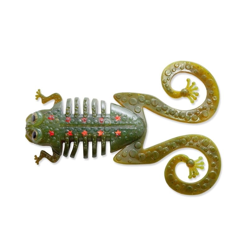 M-WAR Monkey Frog Big Green Pumpkin Star Back Red 15cm 2-pakning