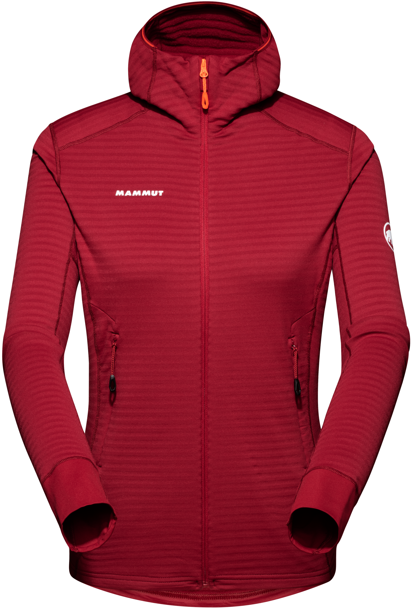 Aconcagua Light ML Hooded Jacket Women Blood Red