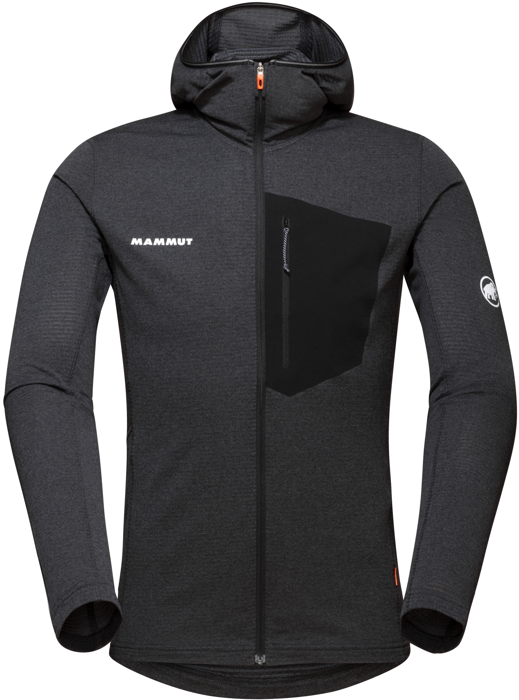 Aenergy Light ML Hooded Jacket Men Black-Phantom