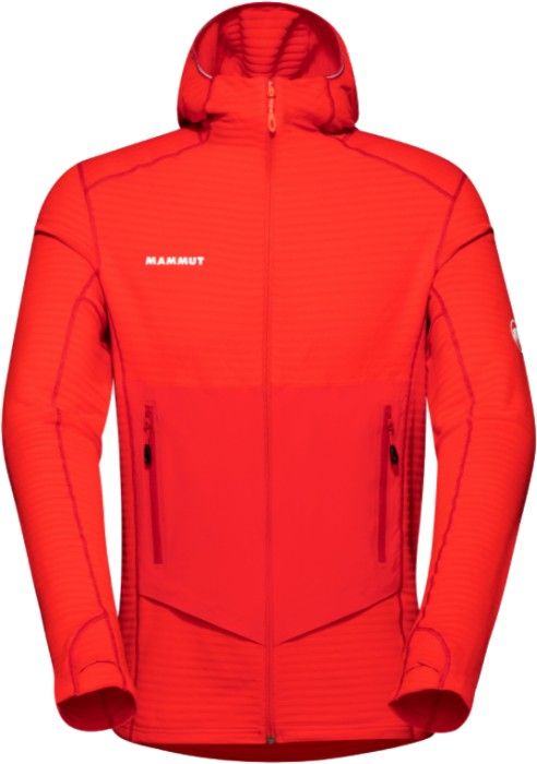 M's Aconcagua Light ML Hooded Jacket Spicy-Magma