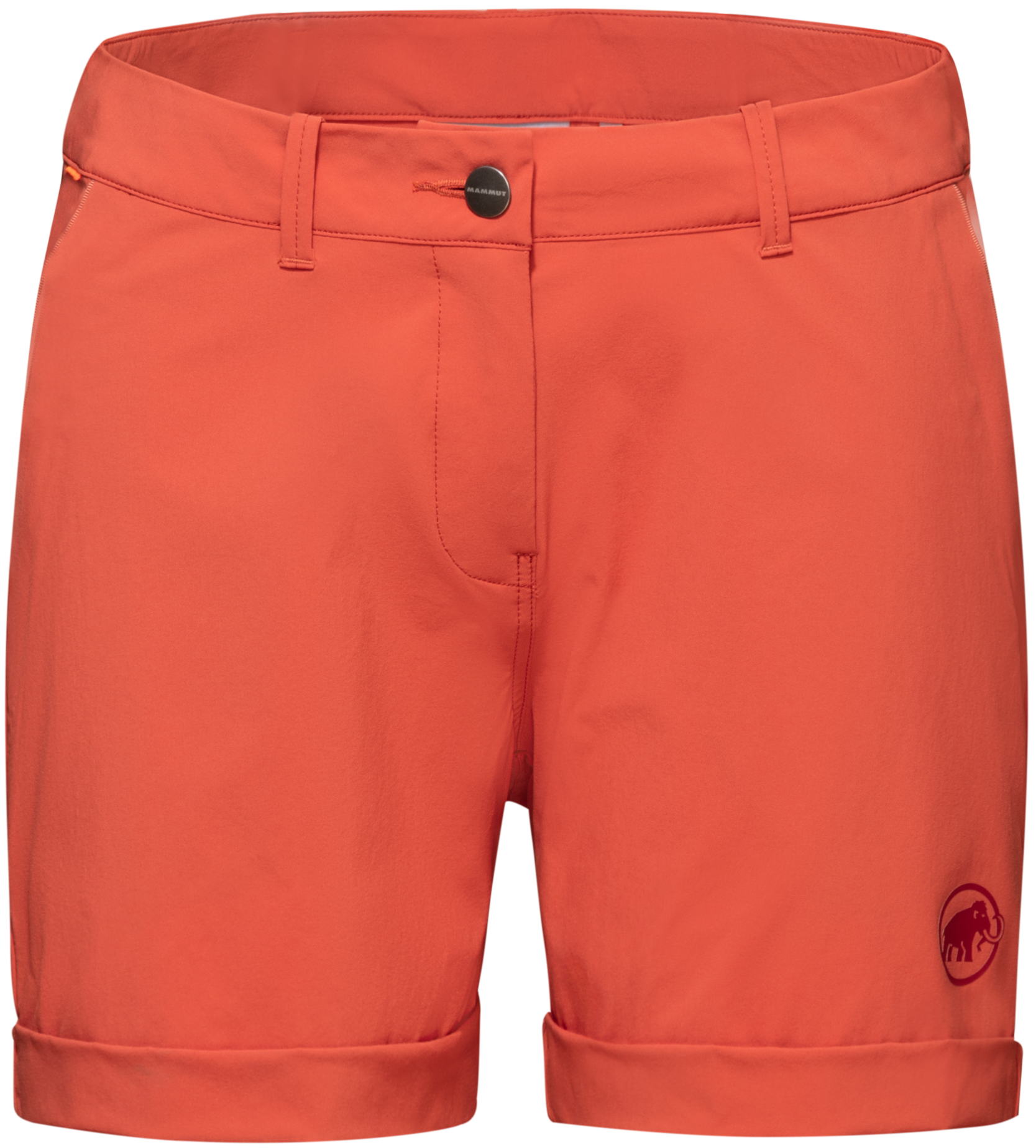 Runbold Roll Cuff Shorts Women Terracotta