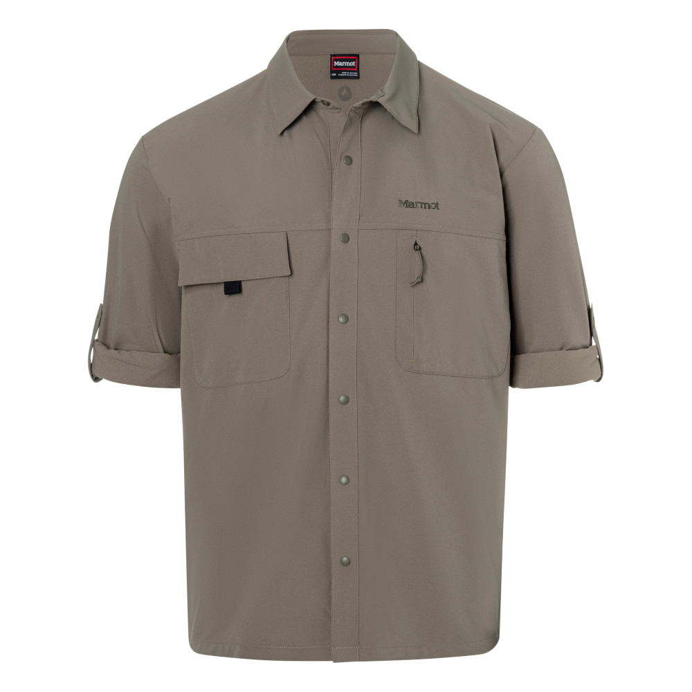M's Airexchange Upf 40 Overshirt Claystone
