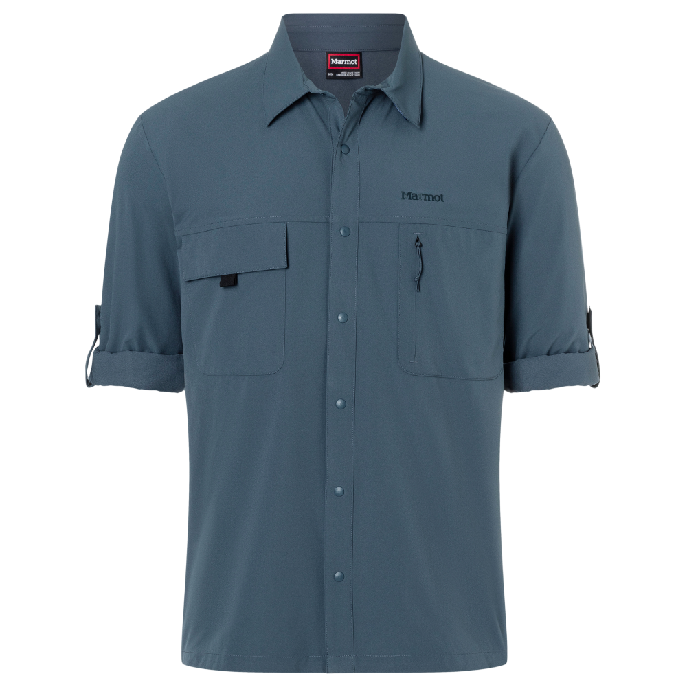 M's Airexchange Upf 40 Overshirt Thunderhead