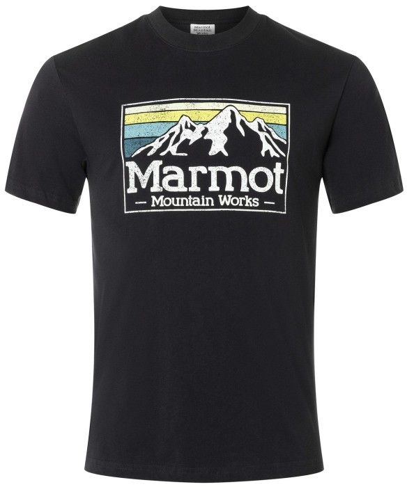 Men's MMW Gradient Tee SS Black
