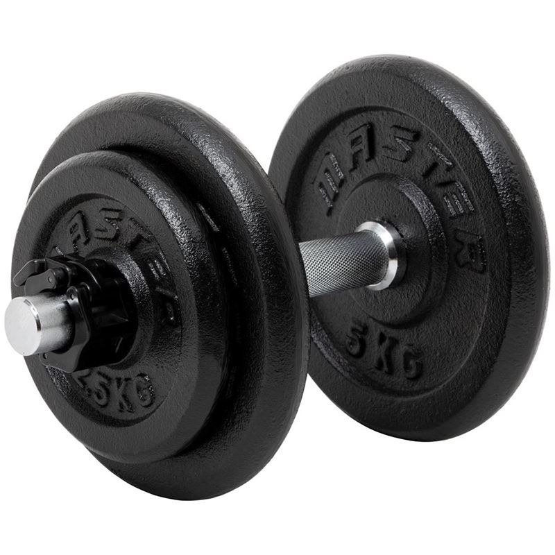 Hantelset 17 kg 30 mm