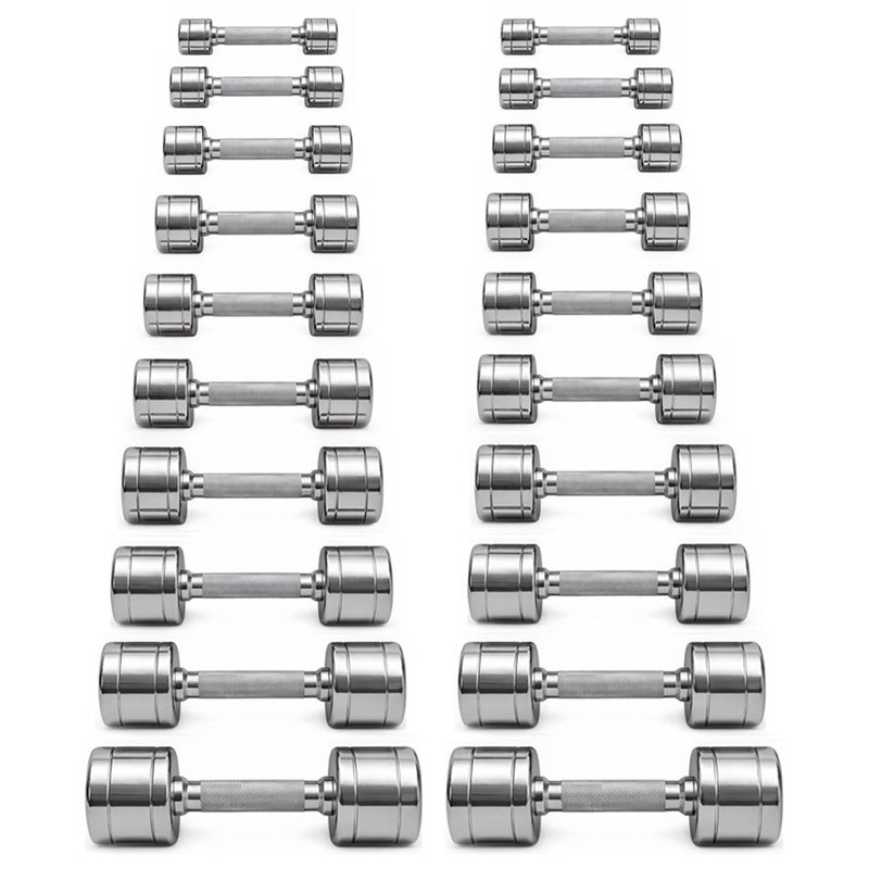Kromhantelset 1-10 kg