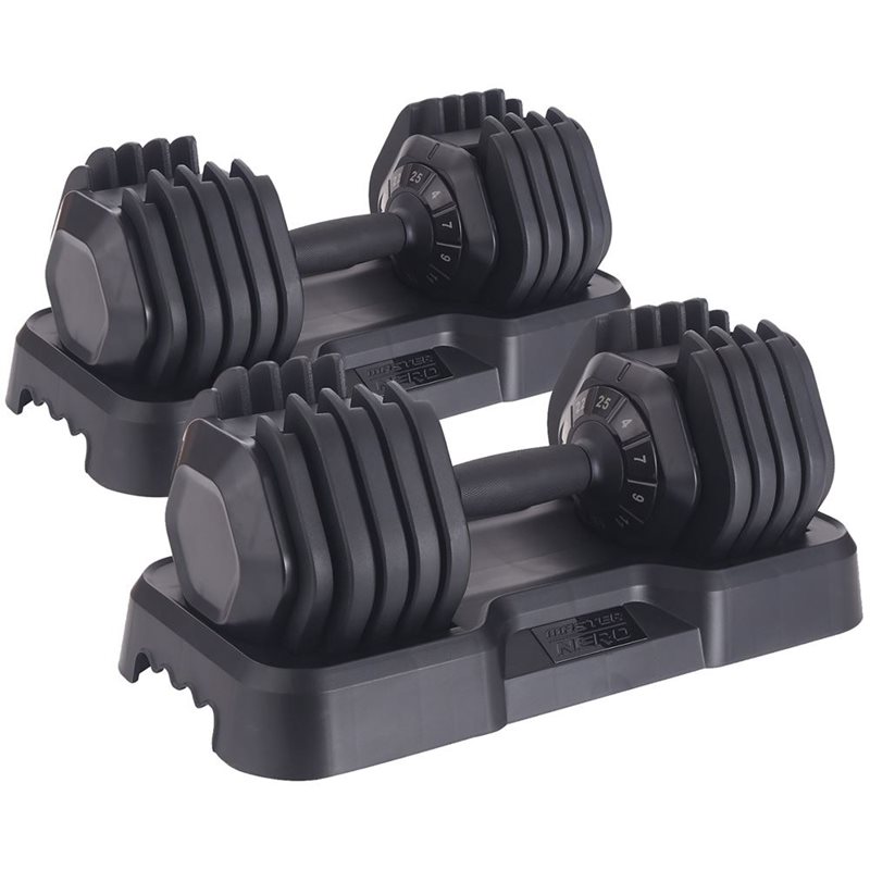 Nero Adjustable Dumbbell 25 kg (Par)