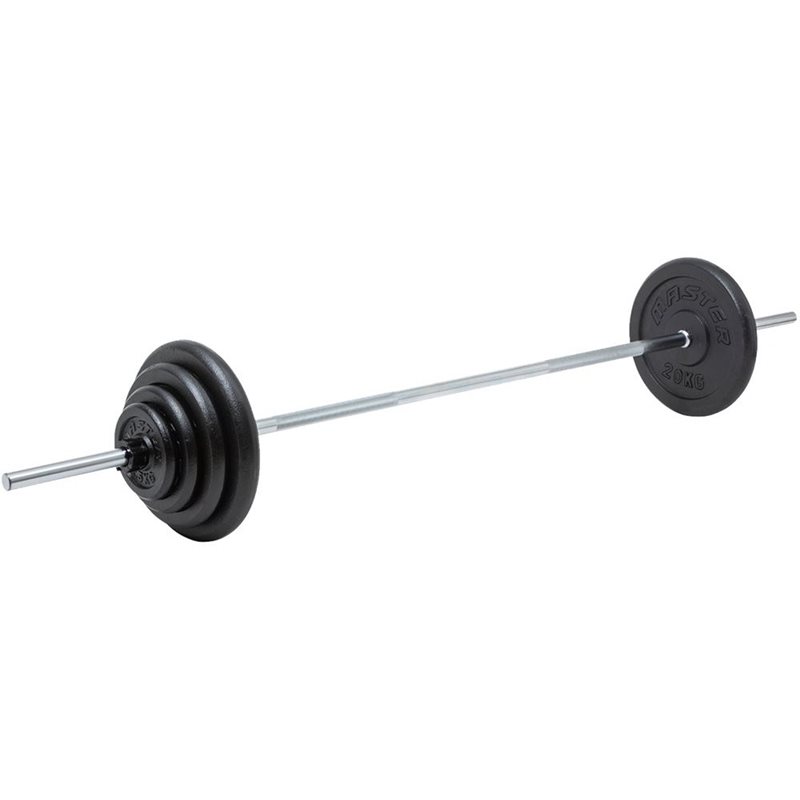 Skivstångsset 86 kg 30 mm