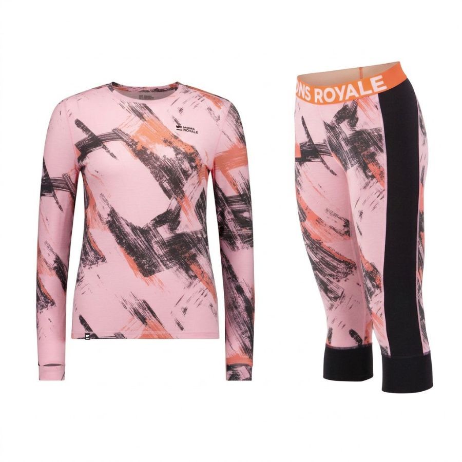 Mons Royale Cascade Merino Base Layer Long Sleeve Sett