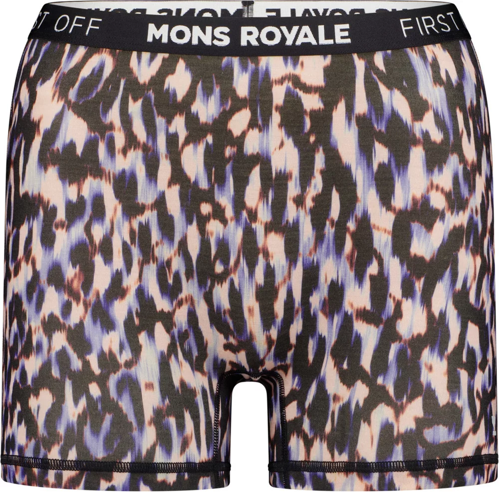 Hannah Merino Hot Pants Rock Leopard
