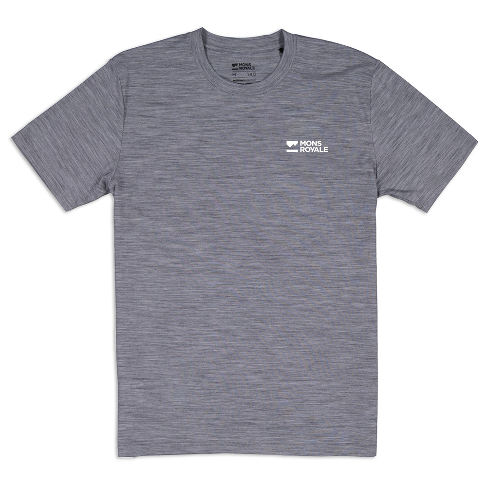 Icon Merino T-Shirt Grey Heather
