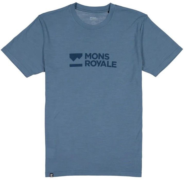 M's Icon Logo T-Shirt Goblin Blue