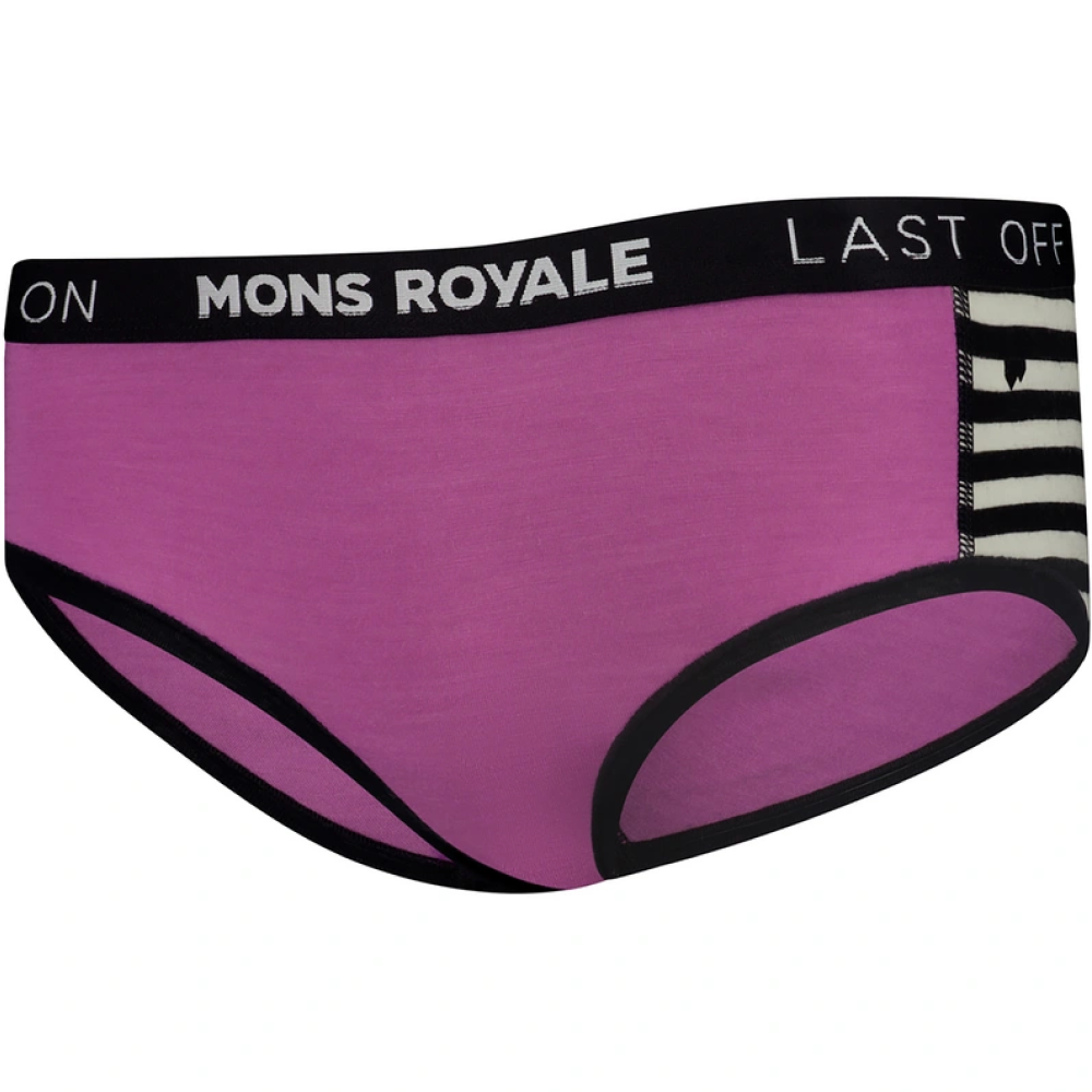 Sylvia Merino Boyleg Purple Bolt / Mr Stripe