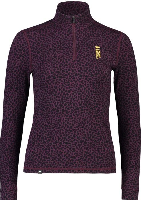 W's Cascade Merino Flex 200 1/4 Zip Winter Leopard