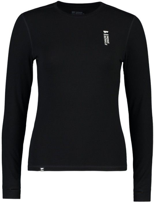 W's Cascade Merino Flex 200 LS Black
