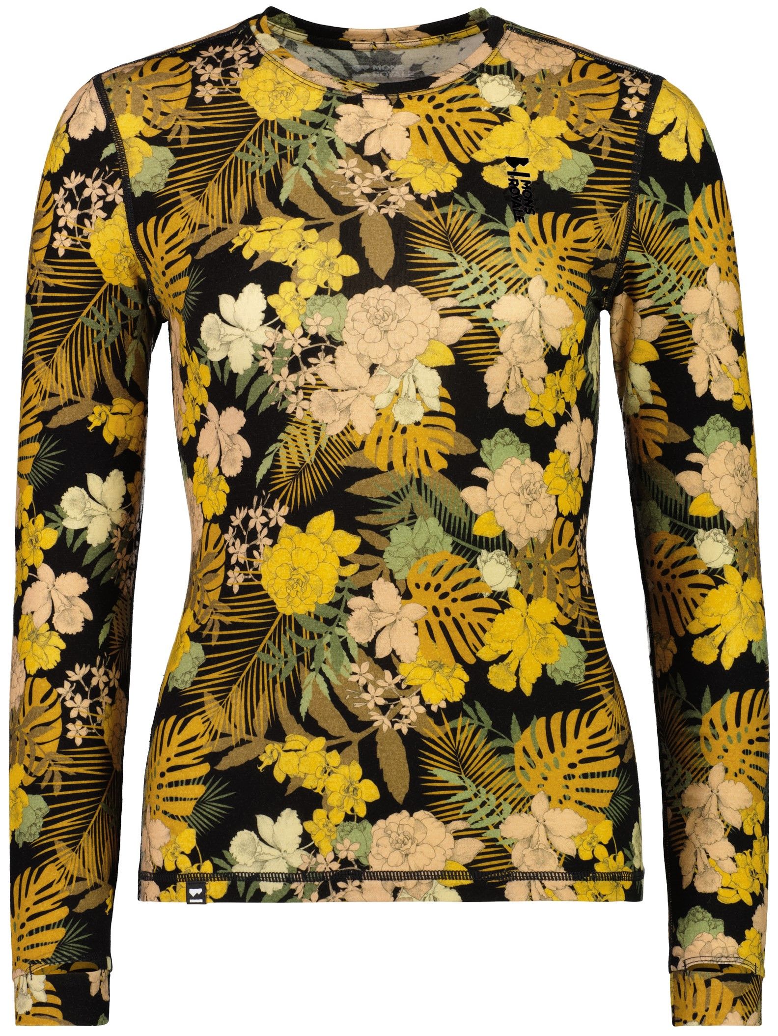 W's Cascade Merino Flex 200 LS Floral Camo