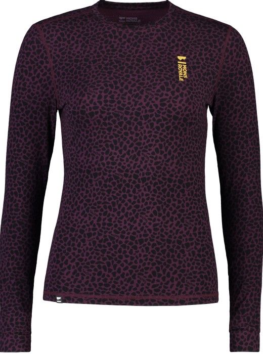 W's Cascade Merino Flex 200 LS Winter Leopard