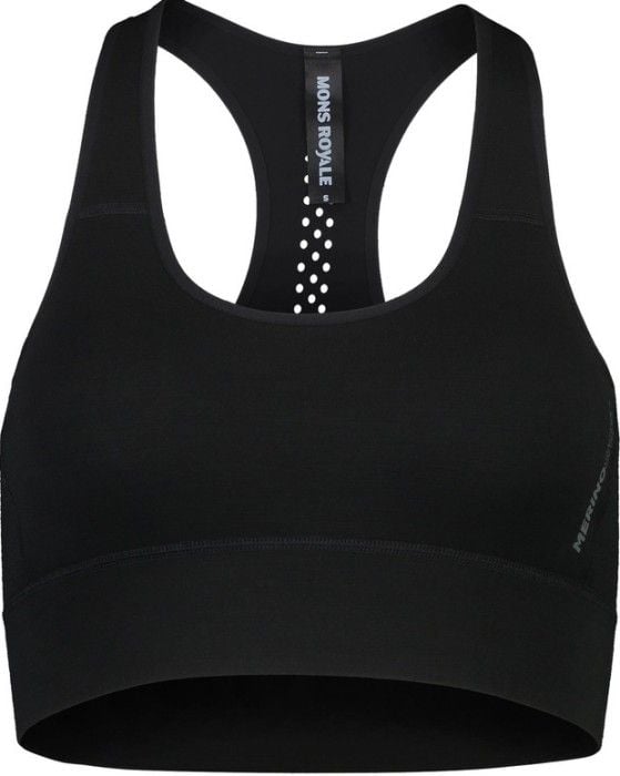 W's Stratos Merino Shift Sports Bra Black