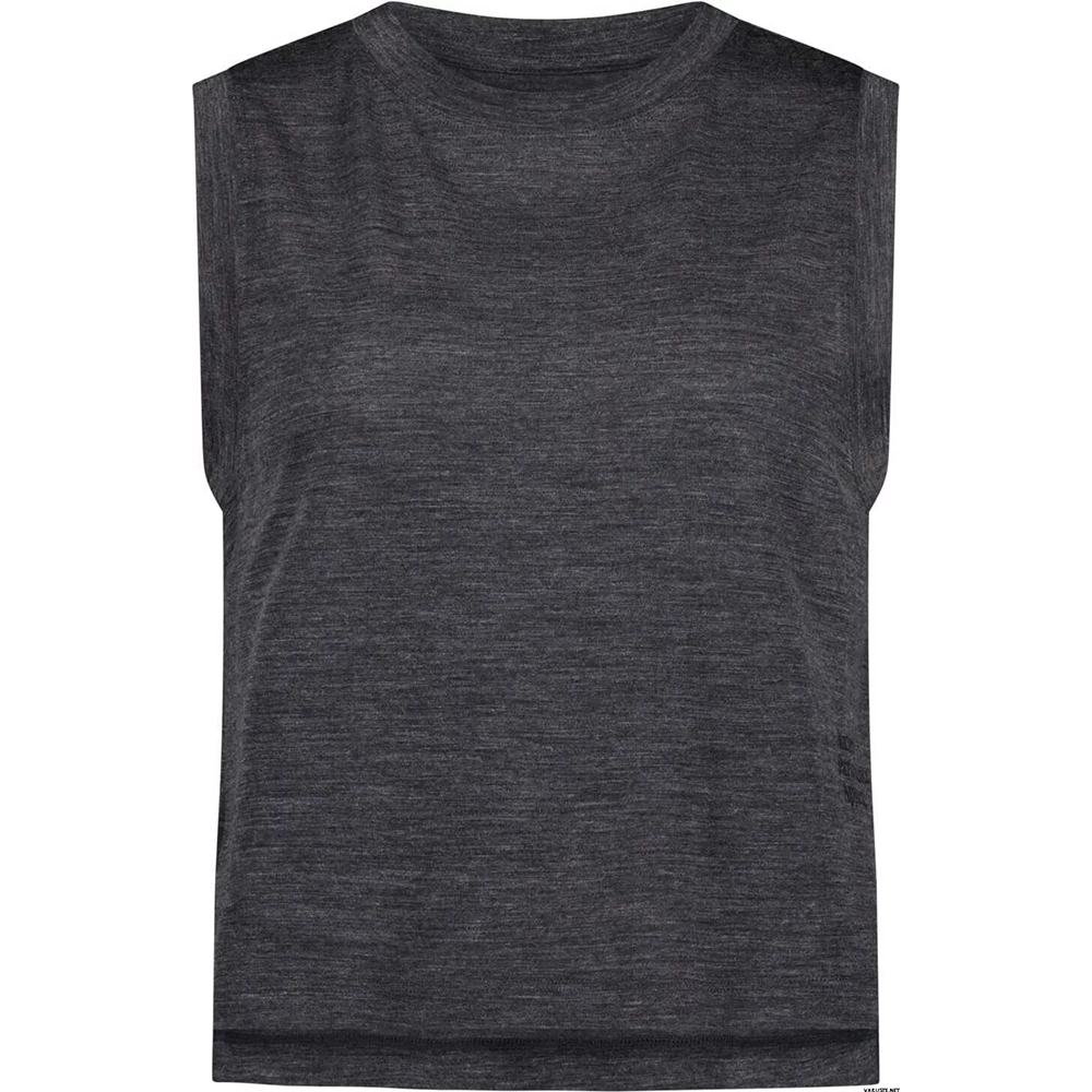 Zephyr Merino Tencel Tank Smoke