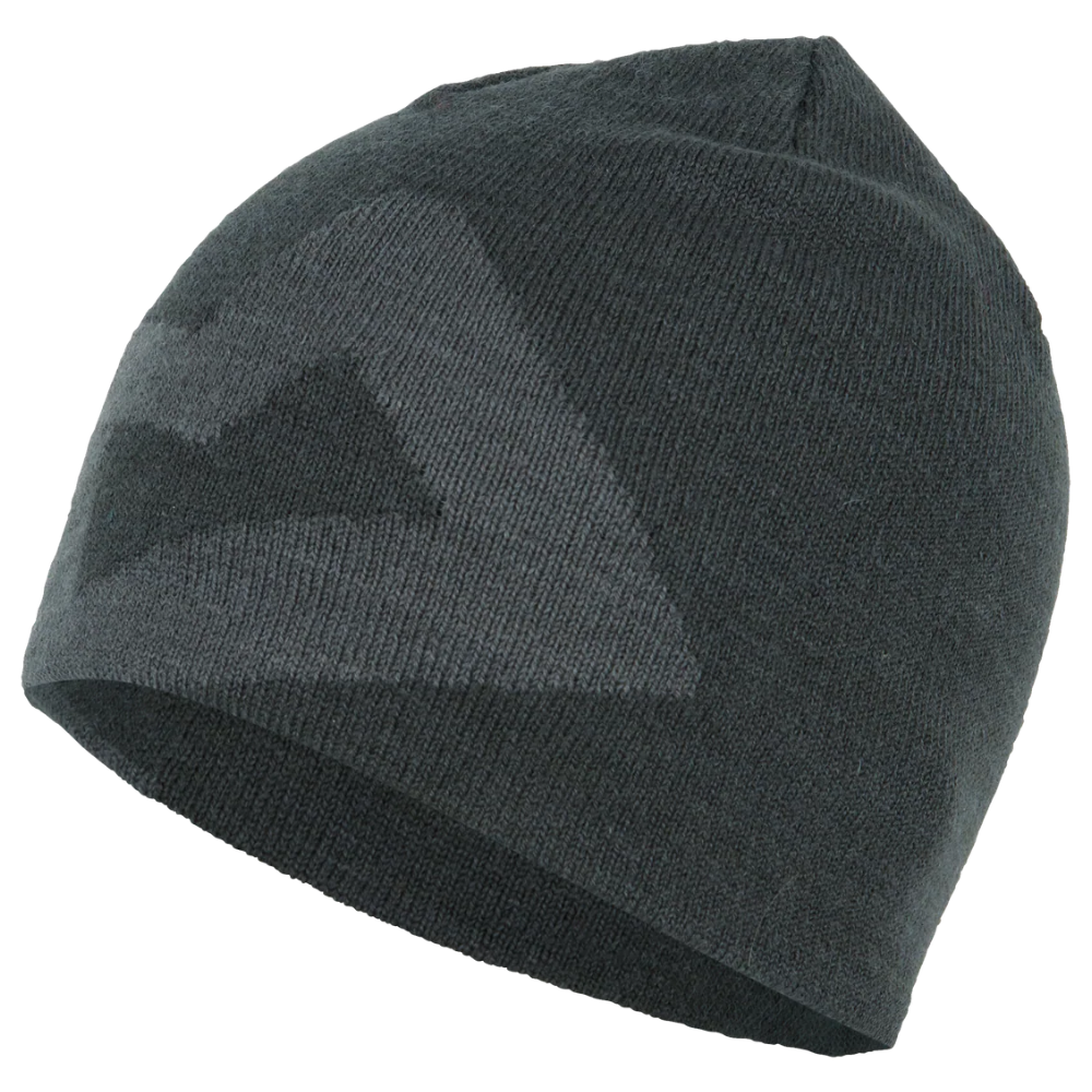Branded Knitted Beanie Raven/Shadow