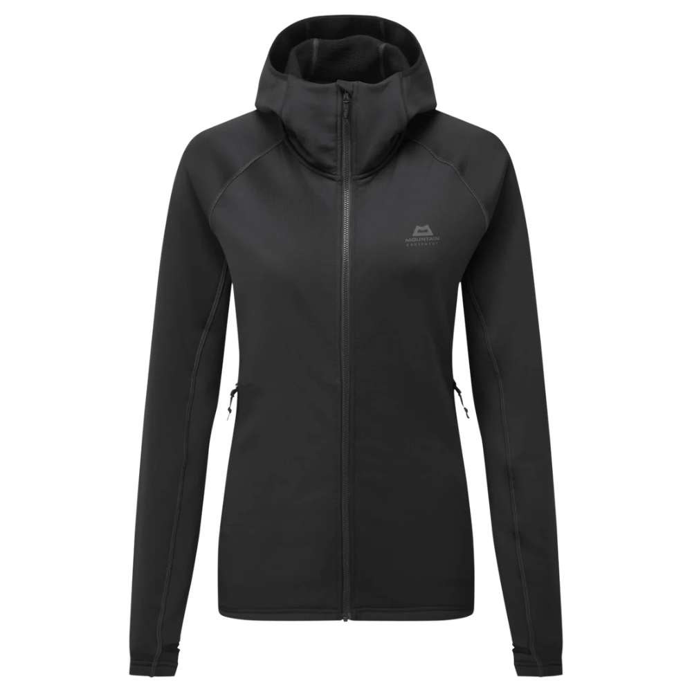 Jorasses Hooded Womens Jacket Black