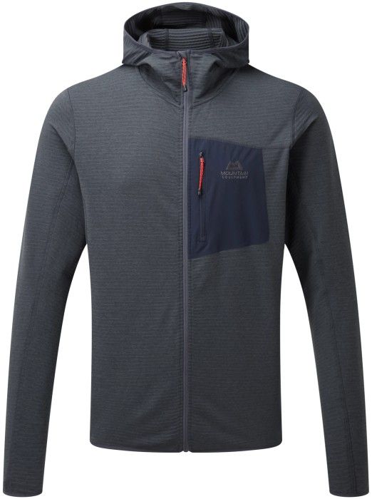 Lumiko Hooded Jacket Ombre Blue/Cosmos