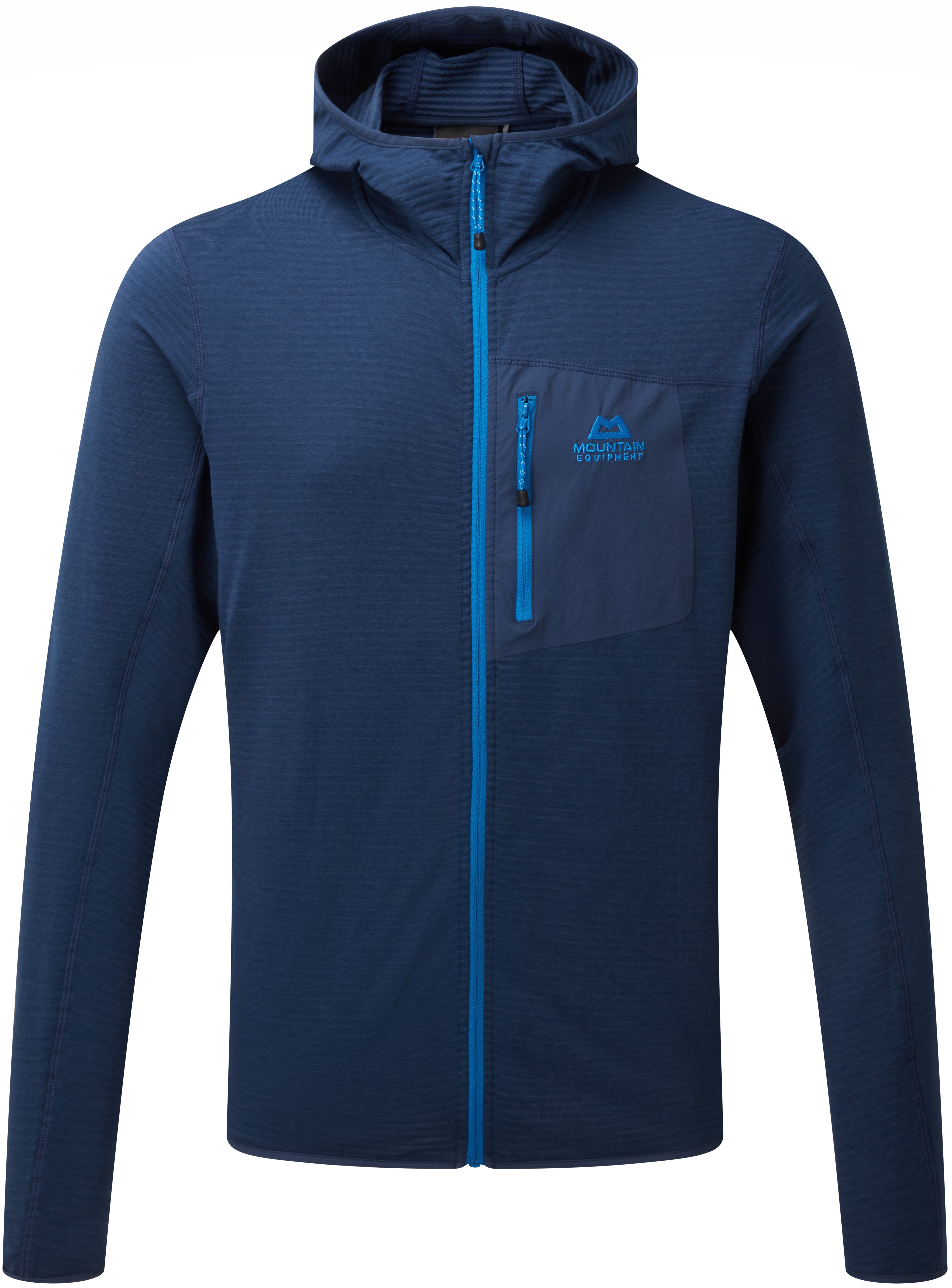 Lumiko Hooded Mens Jacket Medieval Blue