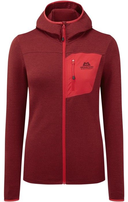 Lumiko Hooded Wmn's Jacket Rhubarb/Capsicum