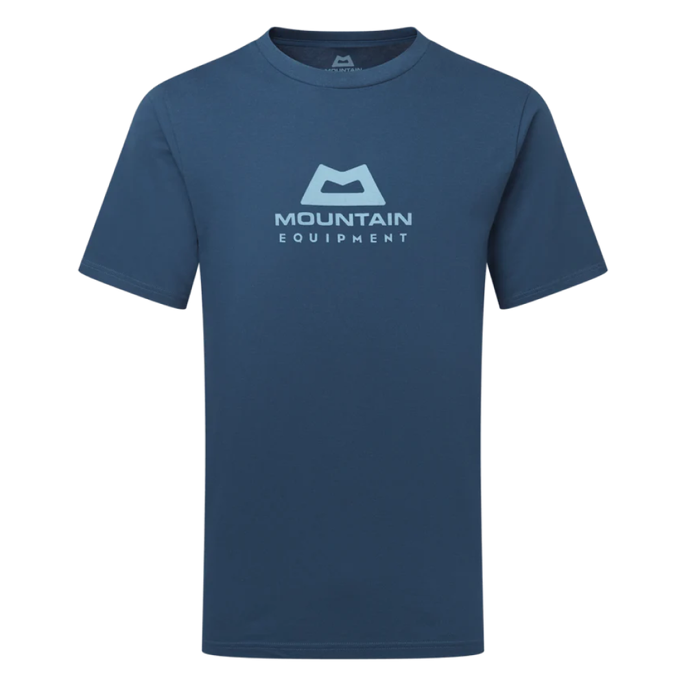 M's Emblem Tee Denim Blue
