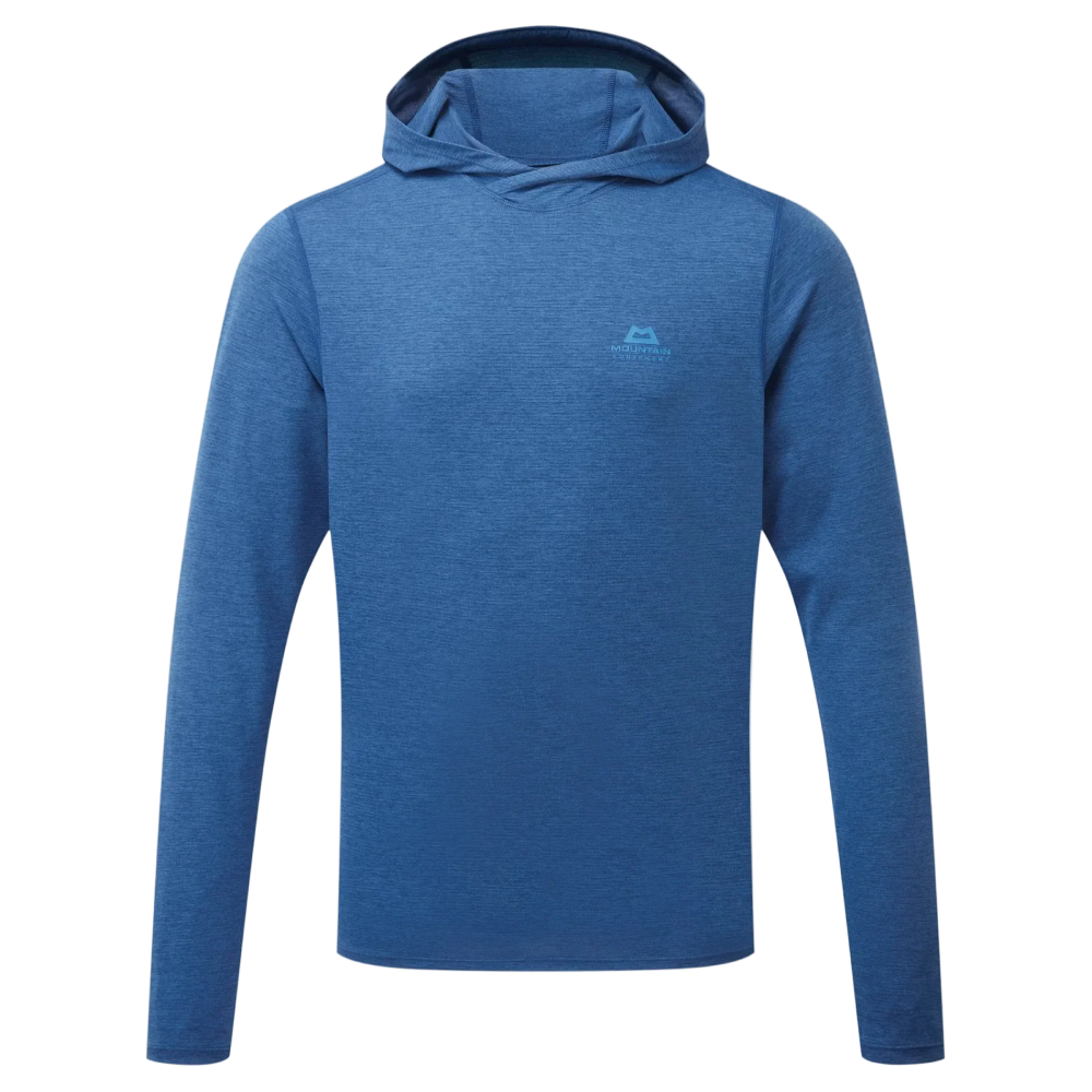 M's Glace Hooded Top Admiral Blue