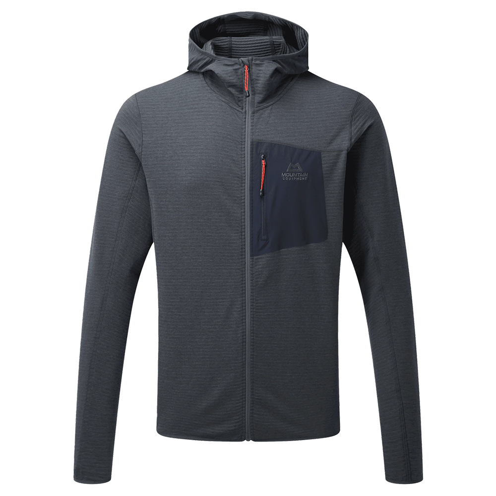 M's Lumiko Hooded Jacket Ombre Blue/Cosmos