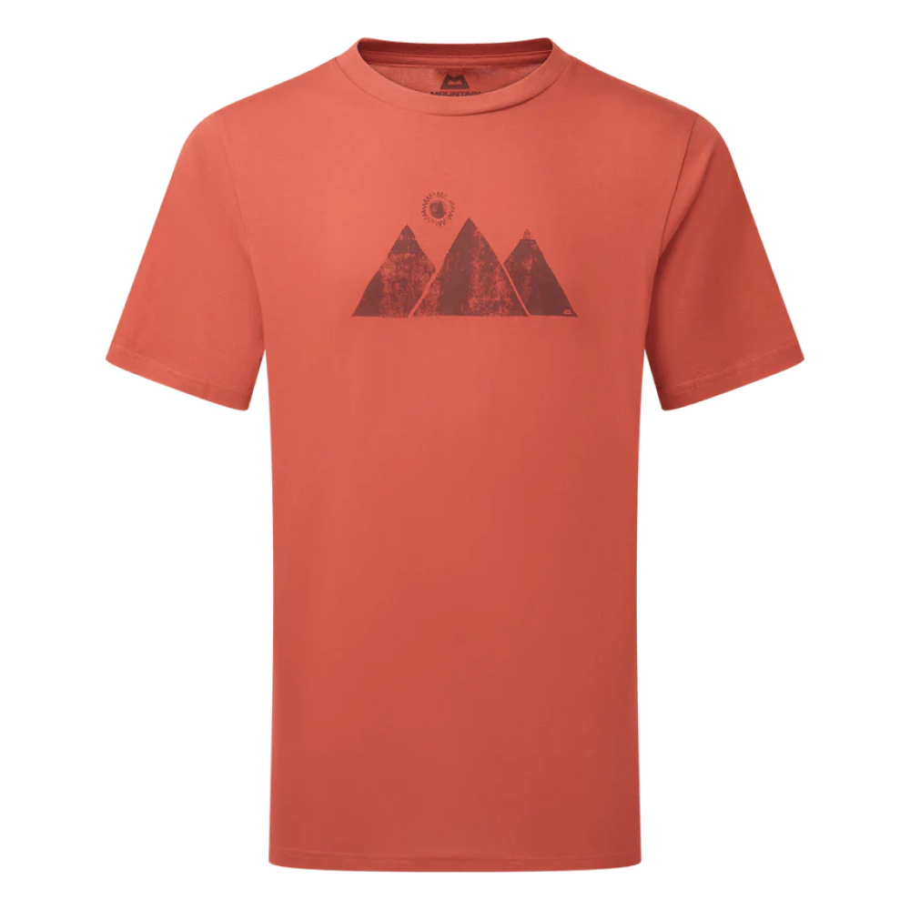 M's Mountain Sun Tee Etruscan Red