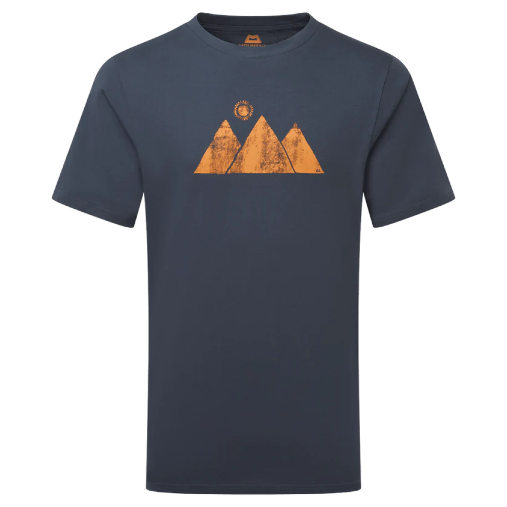 M's Mountain Sun Tee Ombre Blue