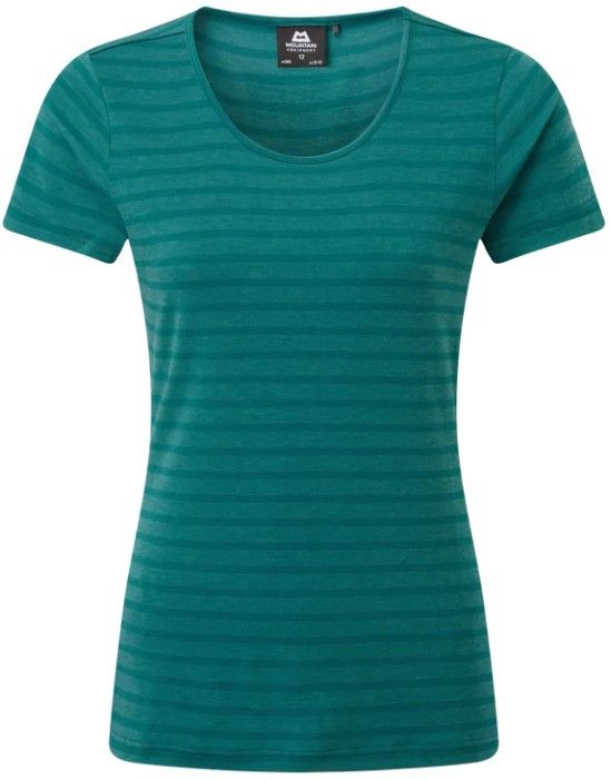 Stripe Wmns Tee Spruce stripe