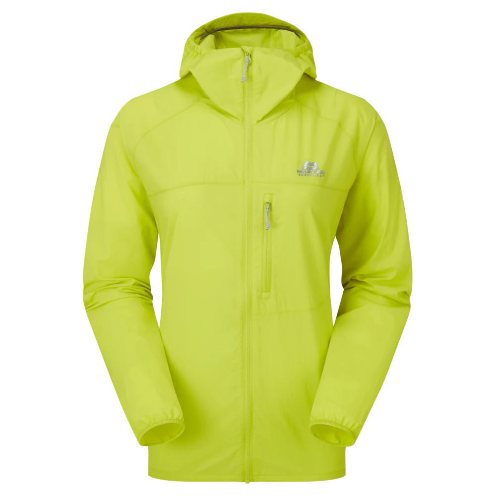 W's Aerofoil Hooded Jacket Vine Green