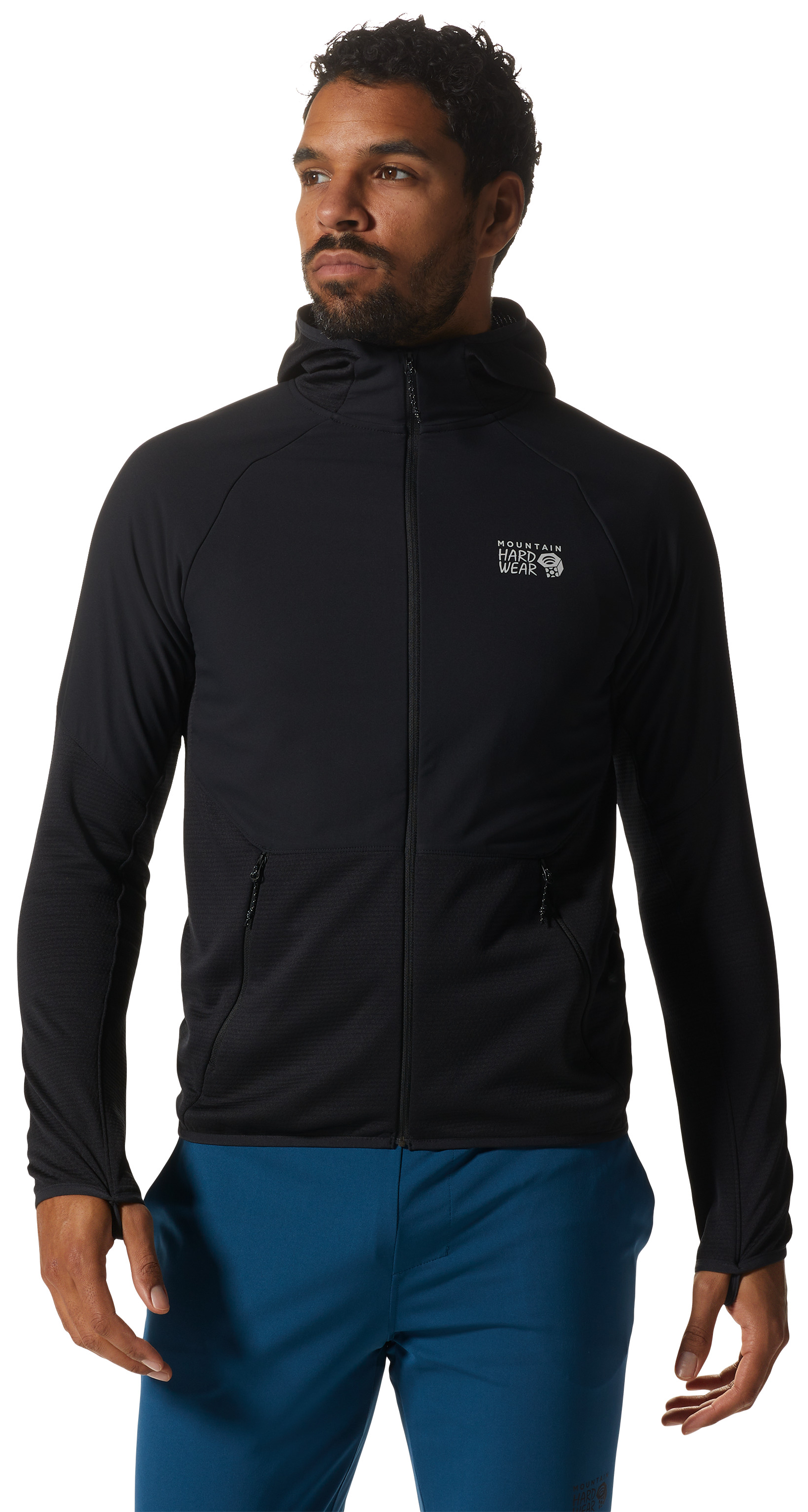 M's Stratus Range Full Zip Hoody Black