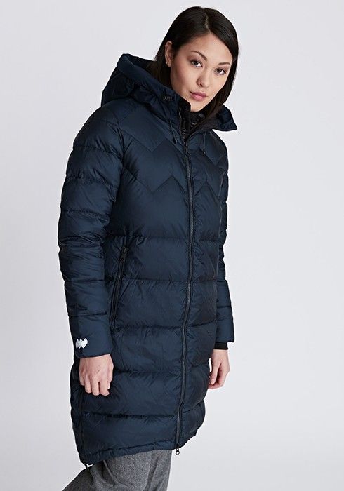 W's Cocoon Down Parka Navy