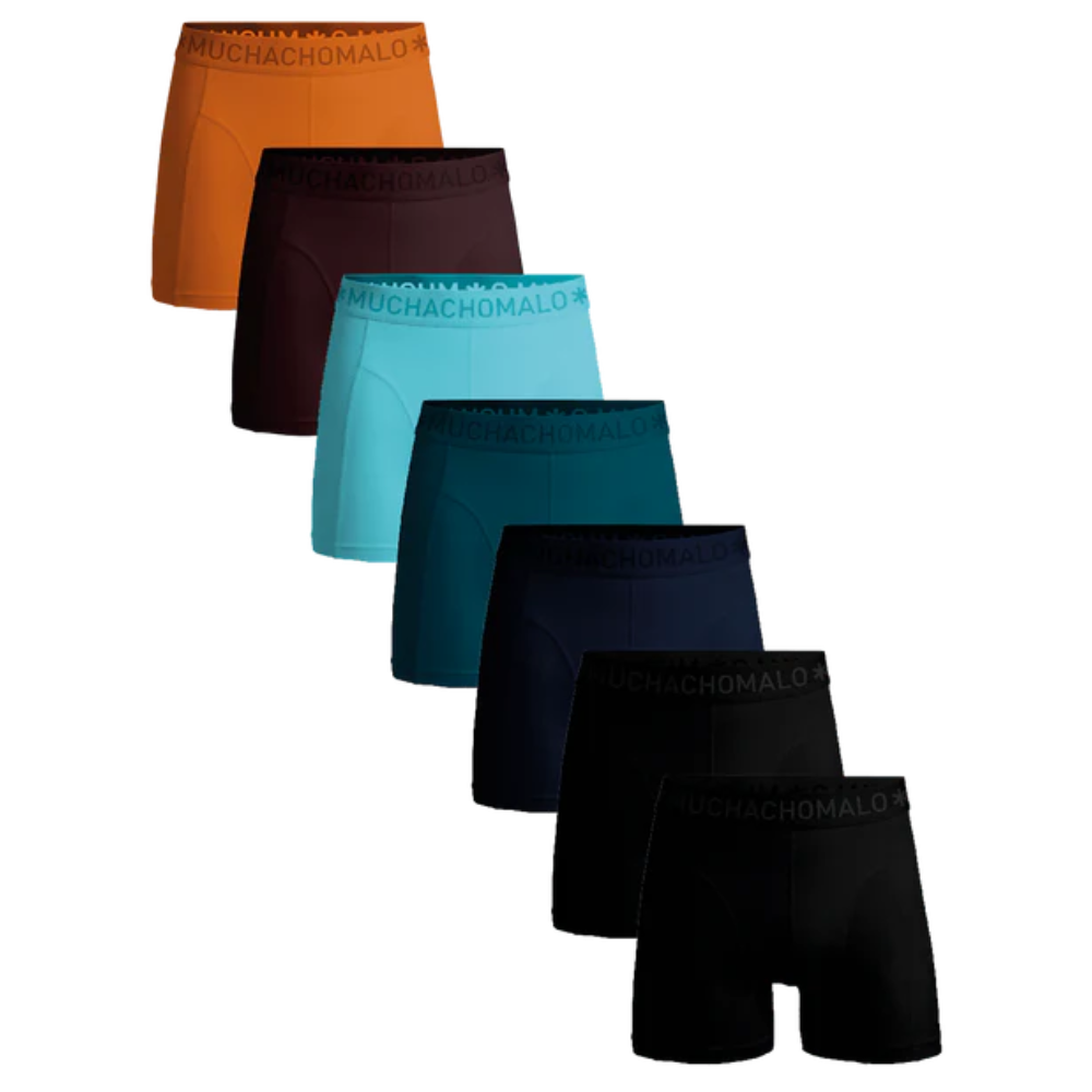 1010 Solid Boxer 7Pk 699 Assorted