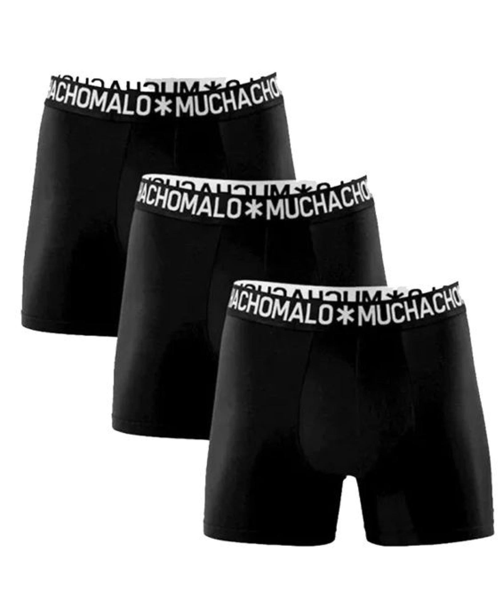 1132 3Pk Cotton Boxer 24 Black