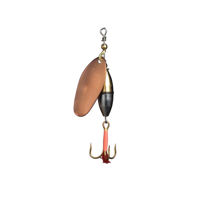 Myran Agat Spinner 3g Koppar